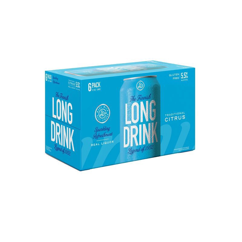 slide 1 of 8, The Finnish Long Drink - 6pk/355ml Cans, 6 ct, 355 ml