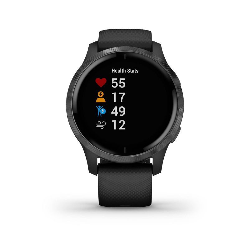 slide 3 of 8, Garmin Venu Black with Slate Hardware, 1 ct