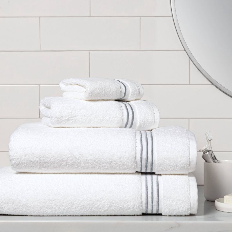 Spa Bath Towel White - Threshold Signature™ - Yahoo Shopping