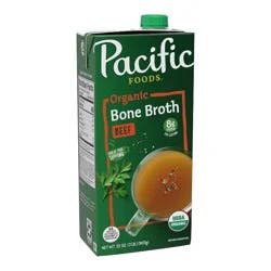 Pacific Foods Gluten Free Organic Bone Broth Beef - 32oz