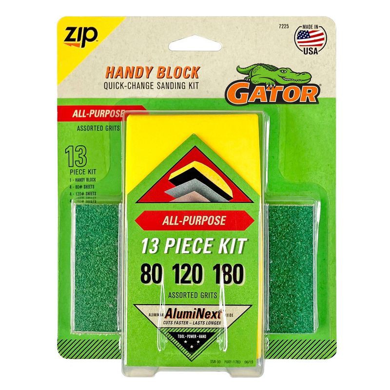 slide 1 of 9, Gator Zip Block Interior Paint Project Kit Yellow, 1 ct