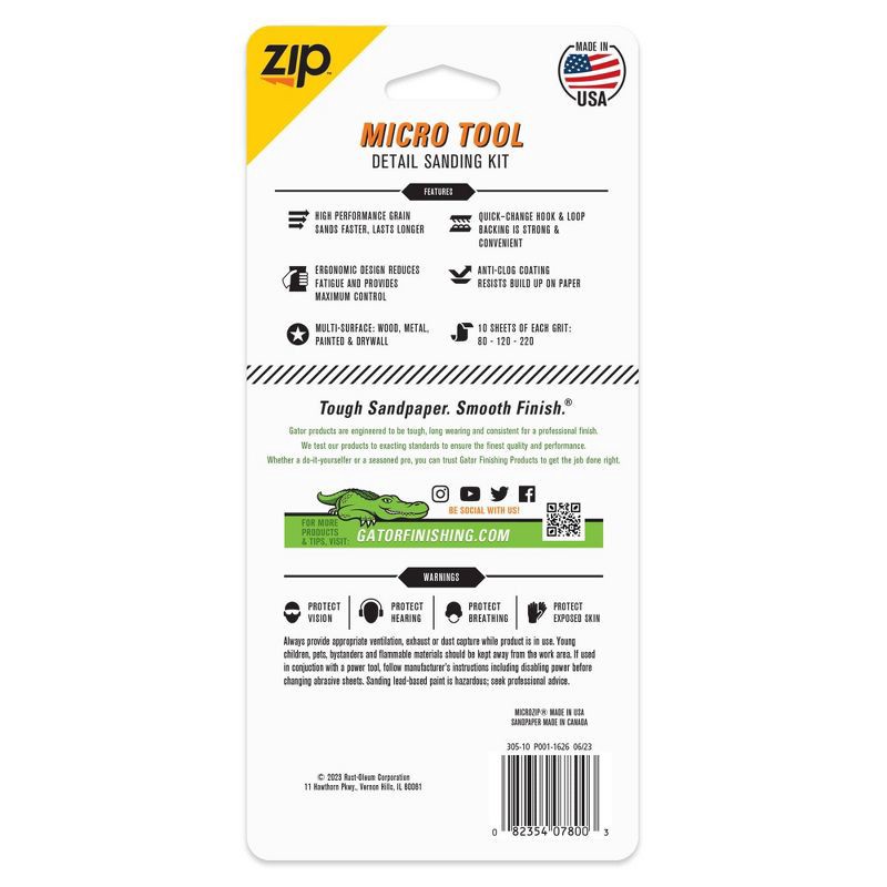 slide 2 of 15, Gator Micro Zip Interior Paint Project Kit Yellow, 1 ct