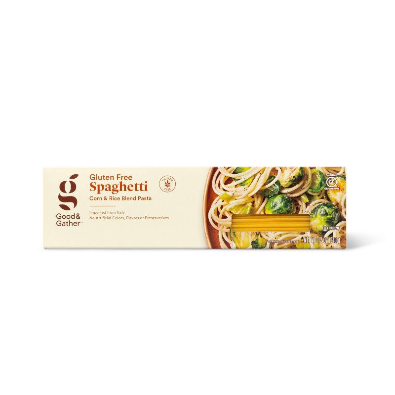 slide 1 of 3, Gluten Free Spaghetti - 12oz - Good & Gather™, 12 oz