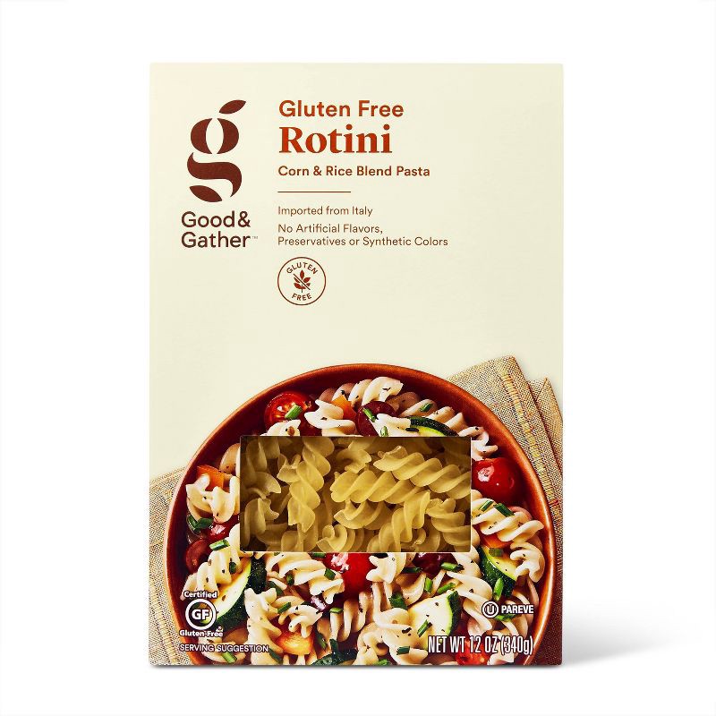 slide 1 of 4, Gluten Free Rotini - 12oz - Good & Gather™, 12 oz