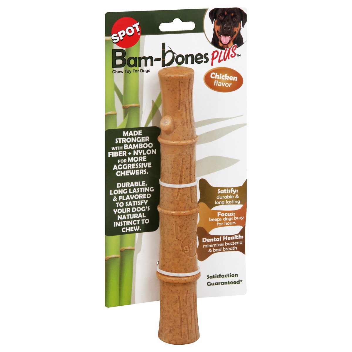 slide 5 of 11, SPOT 9.5 Inch Chicken Flavor Dog Toy 1 ea, 1 ct