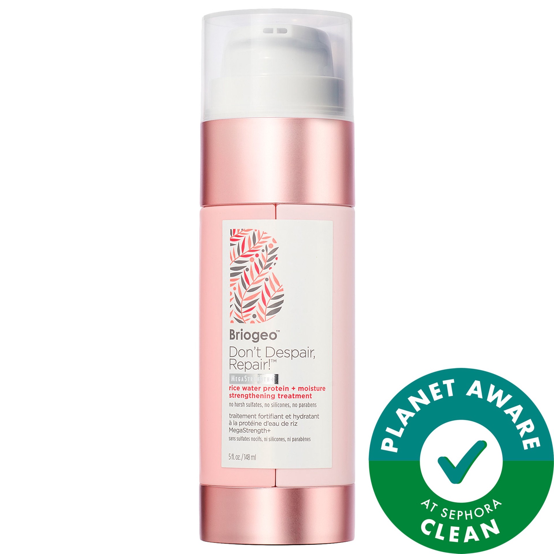 slide 1 of 9, Briogeo Don't Despair Repair Rice Water Protein + Moisture Strengthening Treatment 5 oz/ 148 mL,