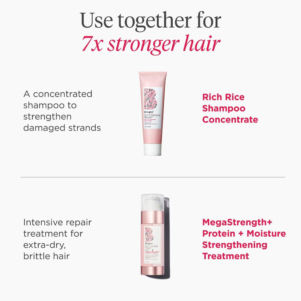slide 8 of 9, Briogeo Don't Despair Repair Rice Water Protein + Moisture Strengthening Treatment 5 oz/ 148 mL,