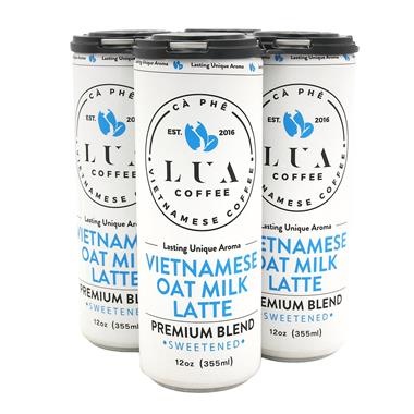 slide 1 of 1, Lua Coffee Premium Vietnamese Oat Milk Latte, 12 fl oz