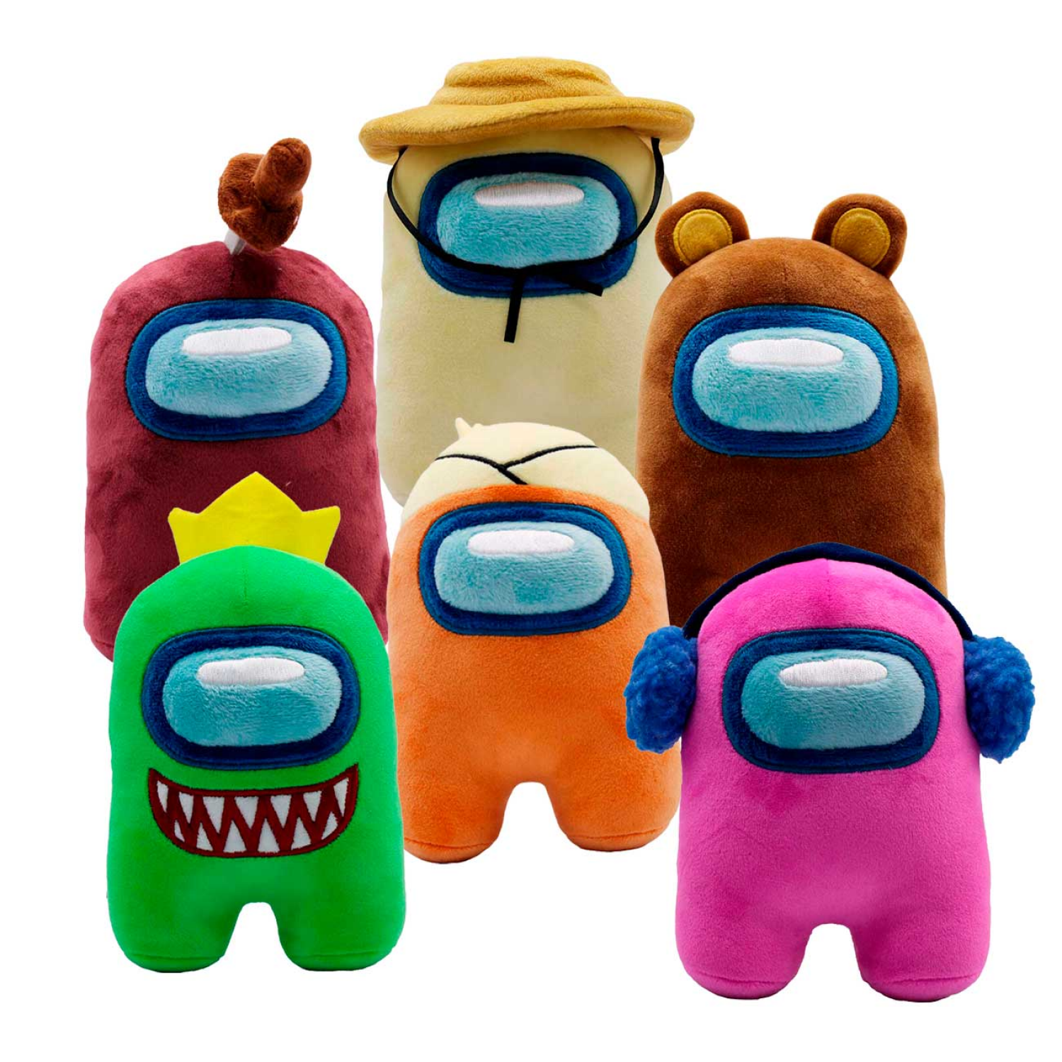 slide 3 of 3, Among Us 6" Plush Assortment, 1 ct