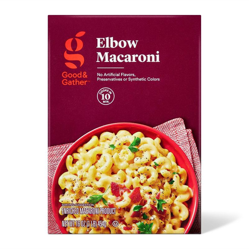 slide 1 of 4, Elbow Macaroni - 16oz - Good & Gather™, 16 oz