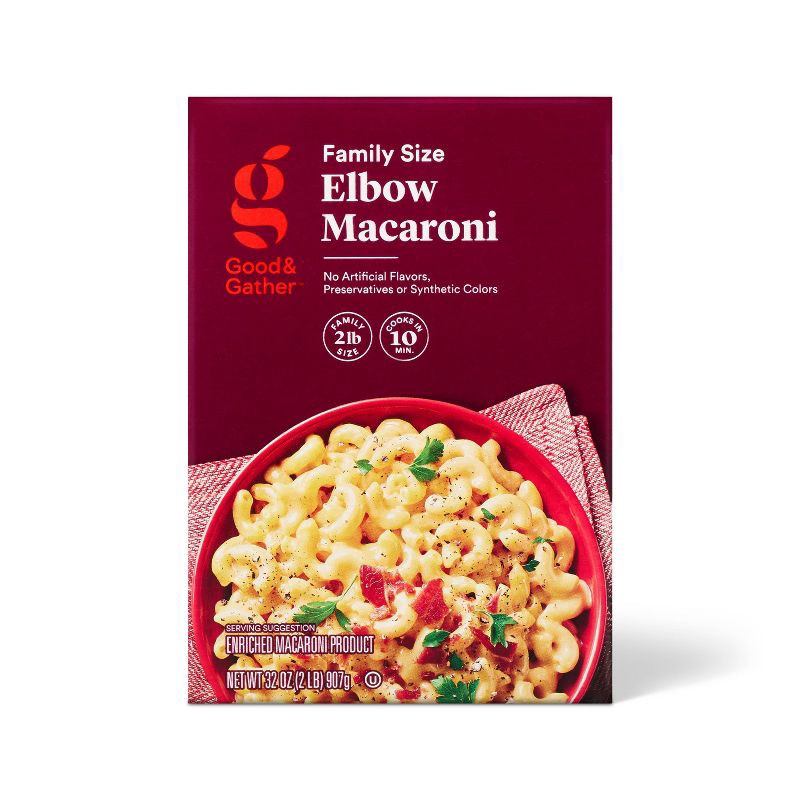 slide 1 of 4, Elbow Macaroni - 32oz - Good & Gather™, 32 oz