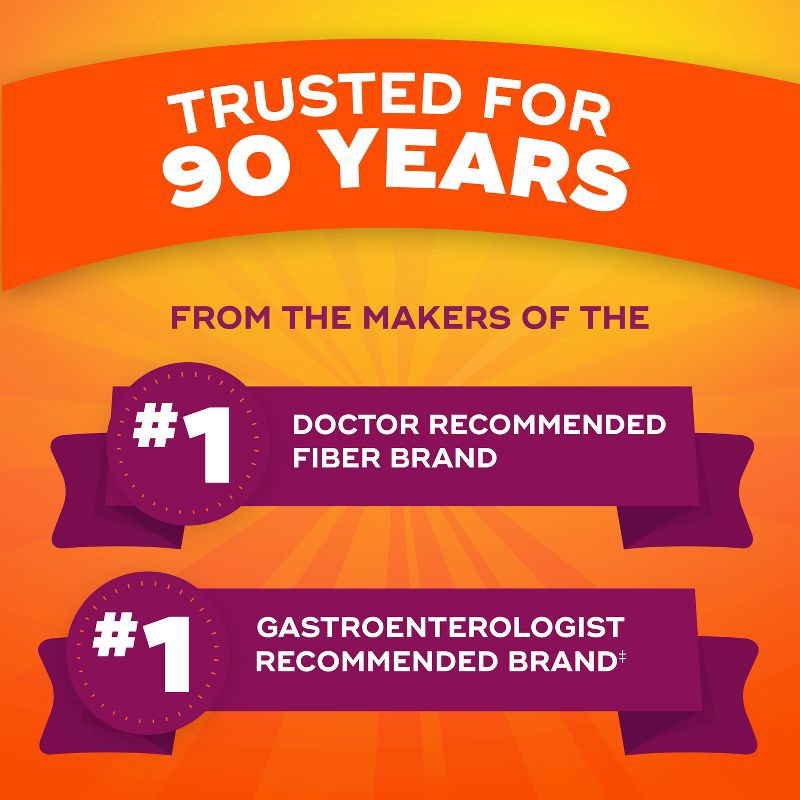 slide 4 of 9, Metamucil GLP-1 Friendly Fiber Supplement Sugar-free Gummies - Orange - 5g Fiber Per Serving -72ct, 5 gram, 72 ct