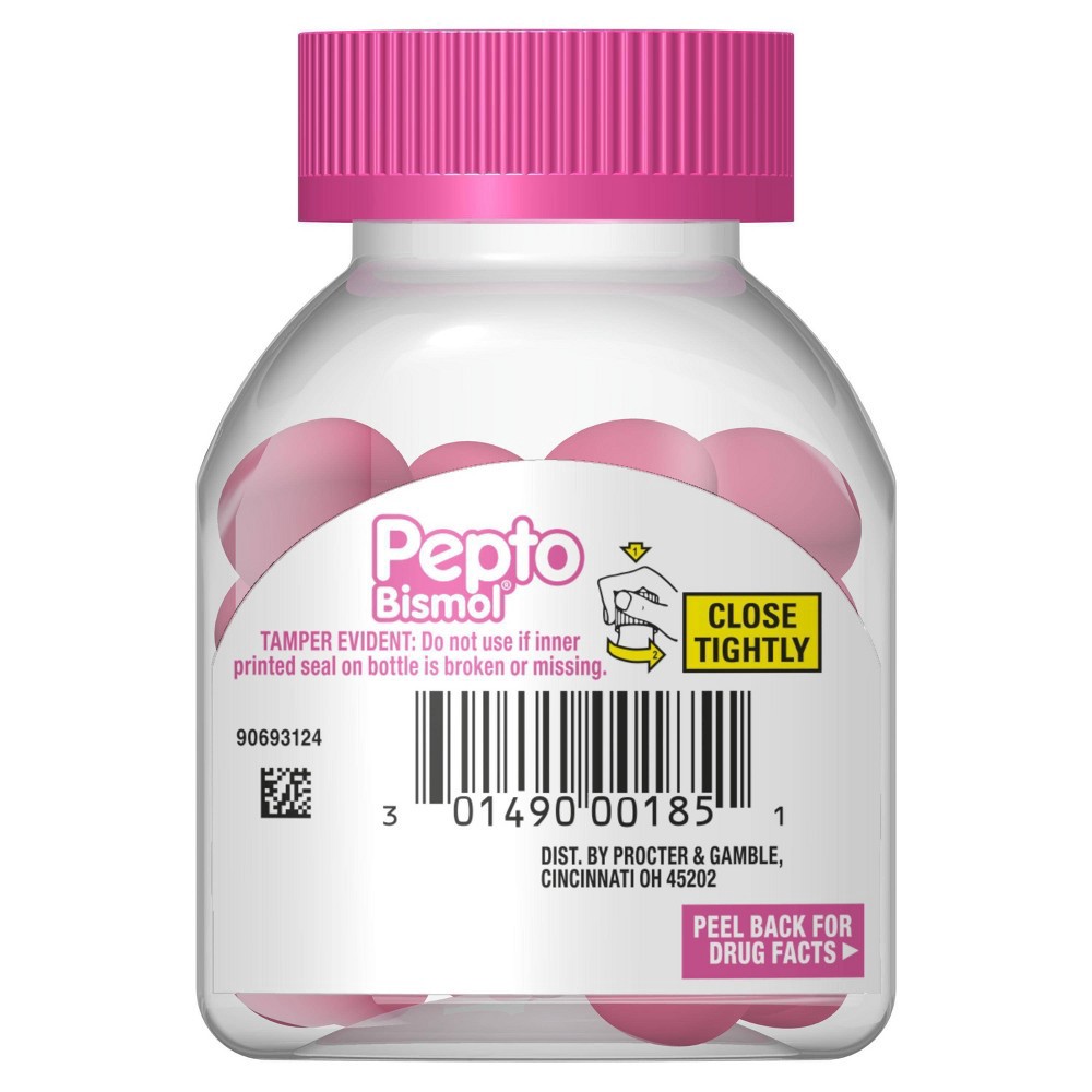 slide 5 of 6, Pepto-Bismol Chewable Tablets - 24ct, 24 ct