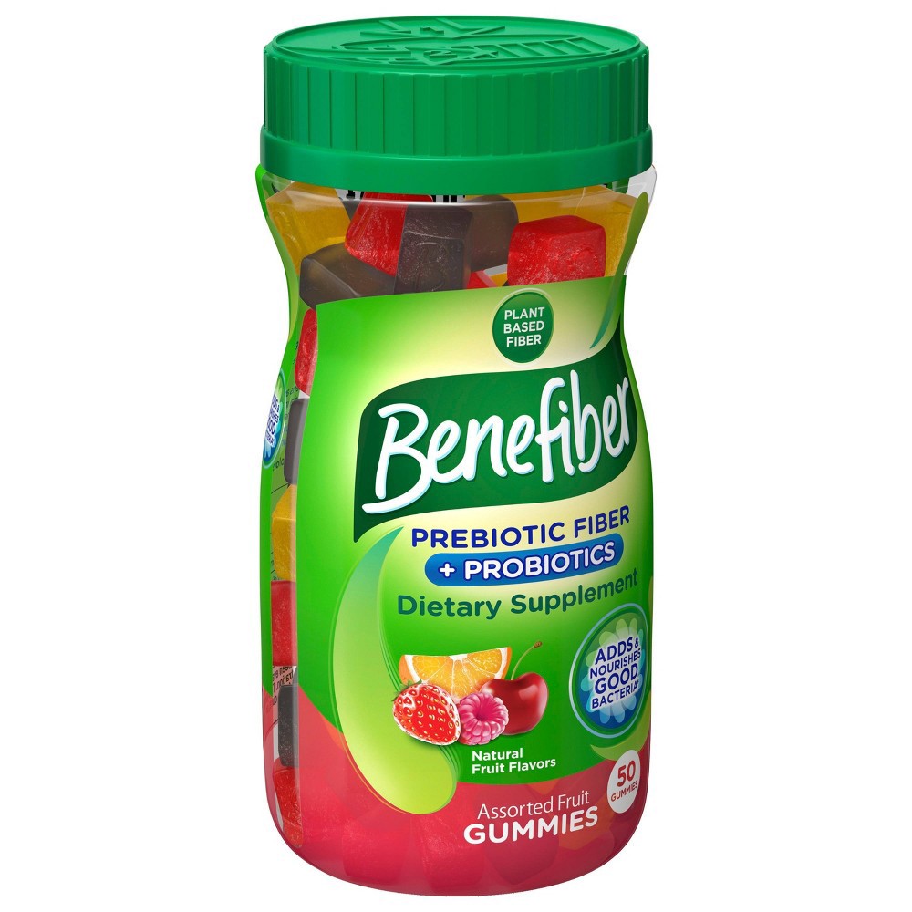 Benefiber Fiber+ Probiotic Gummies 50 Ct | Shipt