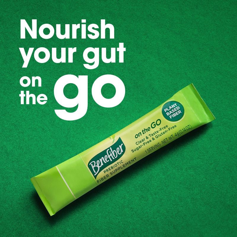 slide 11 of 13, Benefiber Prebiotic Fiber Sticks - 48ct, 48 ct