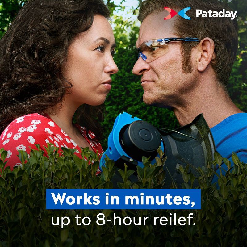 slide 4 of 10, Pataday Twice Daily Allergy Itch and Redness Relief Eye Drops - 0.17 fl oz, 0.17 fl oz