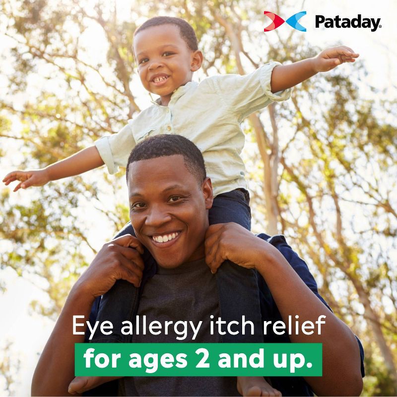 slide 5 of 10, Pataday Twice Daily Allergy Itch and Redness Relief Eye Drops - 0.17 fl oz, 0.17 fl oz