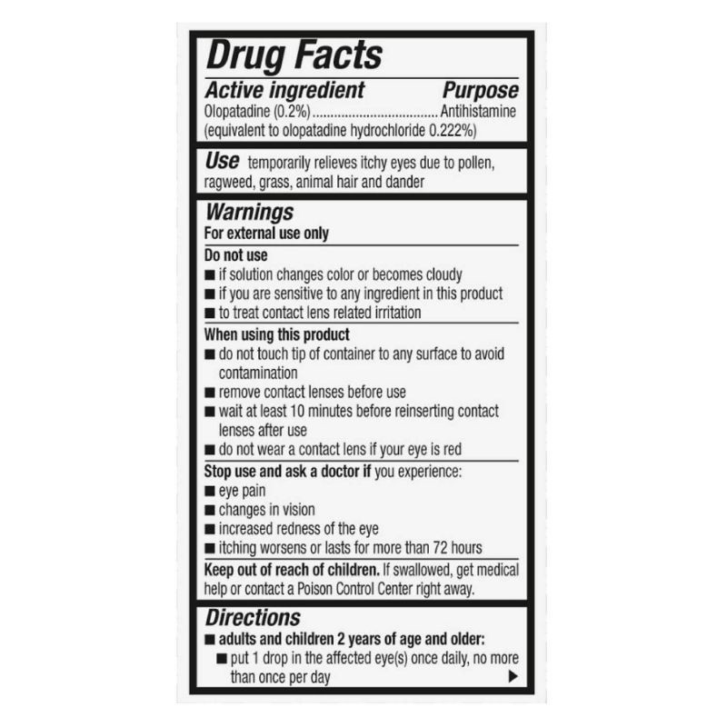 slide 2 of 10, Pataday Once Daily Relief Allergy Eye Drops - 0.085 fl oz, 0.085 fl oz