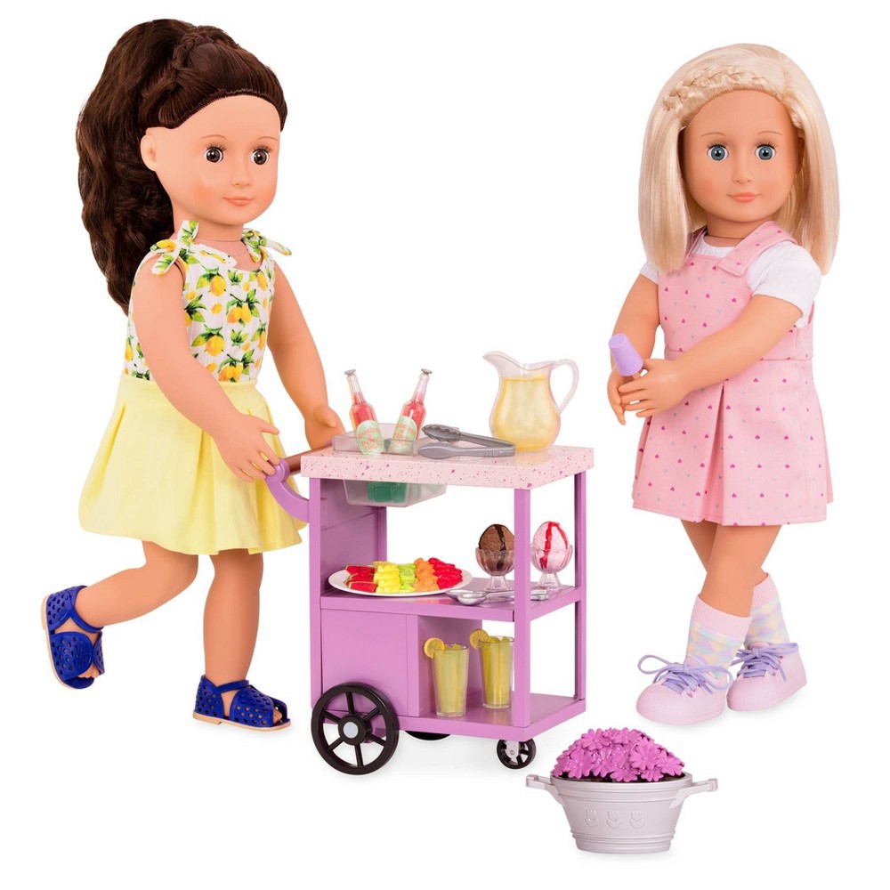 Our Generation Patio Treats Trolley Doll Food Accessory Set for 18