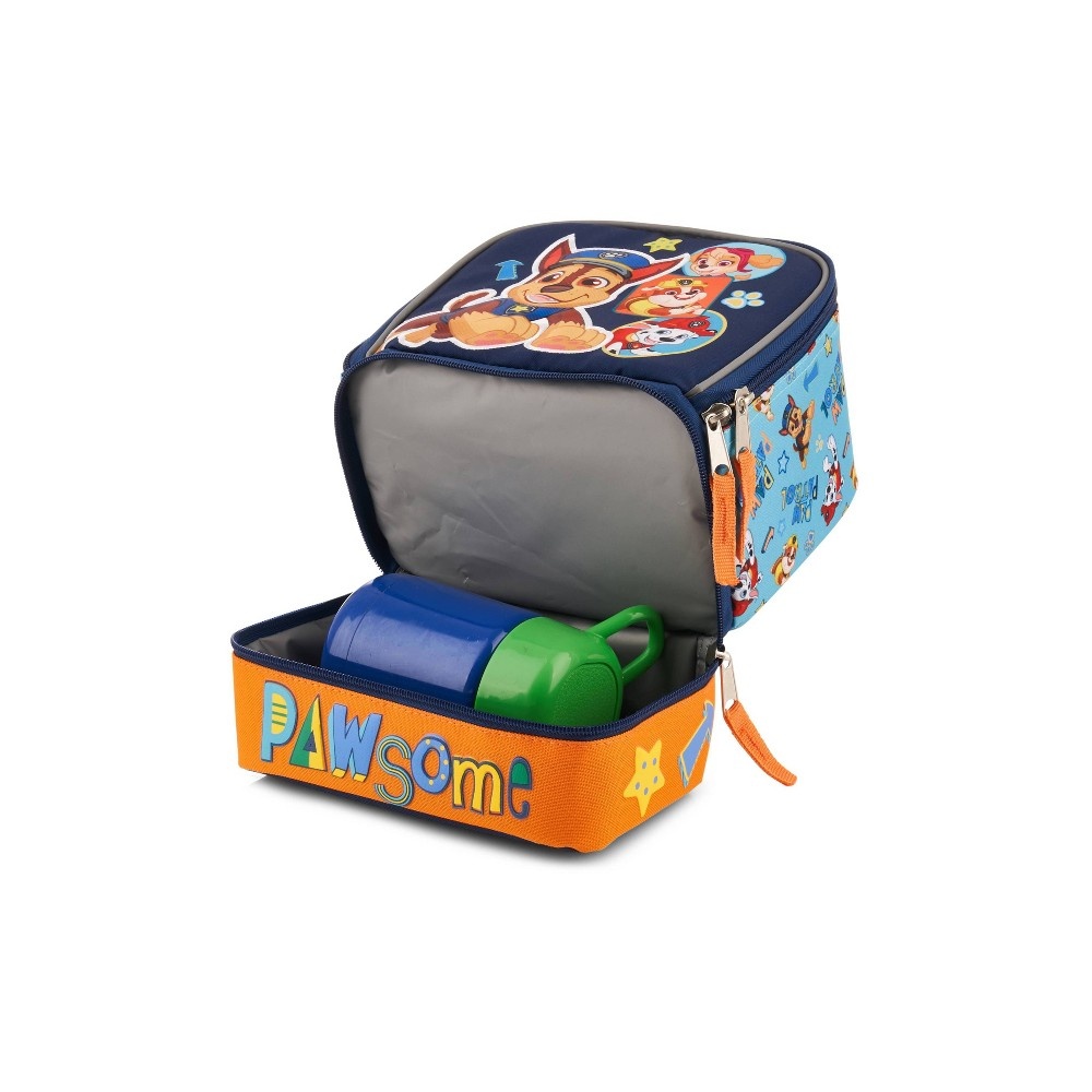 slide 6 of 7, PAW Patrol Kids' Dual Compartment Lunch Bag, 1 ct