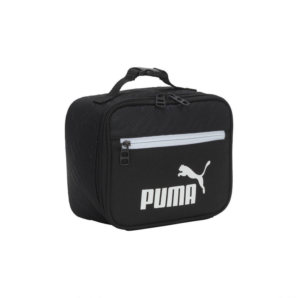 slide 2 of 4, Puma Sideline Horizontal Lunch Sack - Black, 1 ct