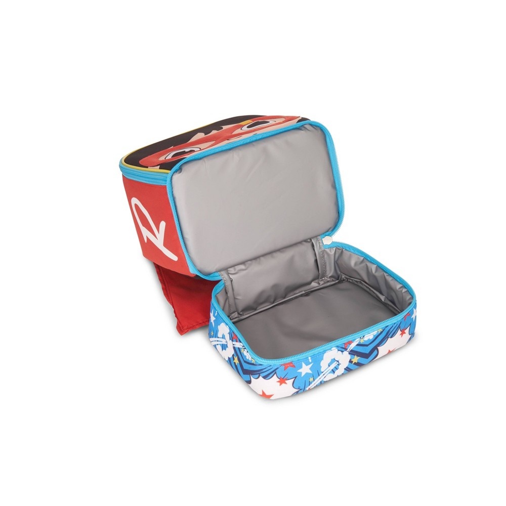 slide 3 of 7, Ryan's World Masked Hero Kids' Dual Compartment Lunch Bag, 1 ct