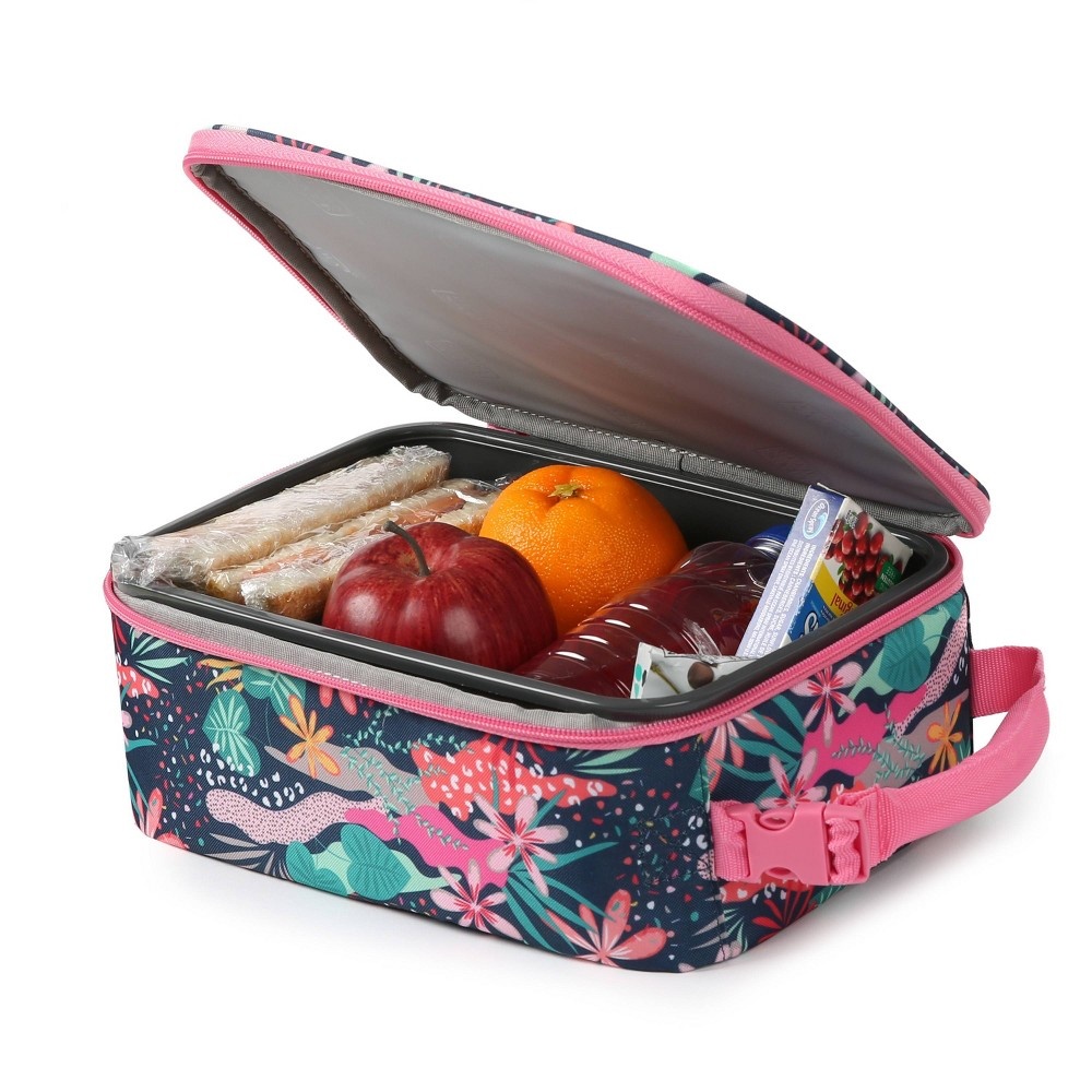 slide 3 of 7, Fulton Bag Co. Upright Lunch Bag - Floral Tropics, 1 ct