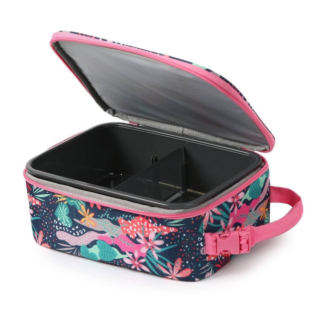 slide 6 of 7, Fulton Bag Co. Upright Lunch Bag - Floral Tropics, 1 ct