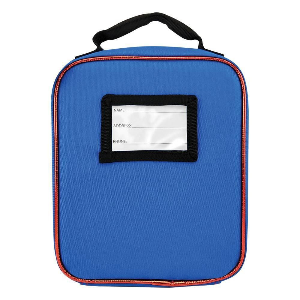 slide 4 of 4, Marvel Spider-Man North-South Lunch Bag - Blueberry, 1 ct