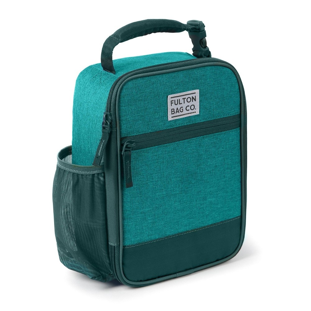 Fulton Bag Co. Upright Lunch Bag - Teal Blue 1 ct | Shipt