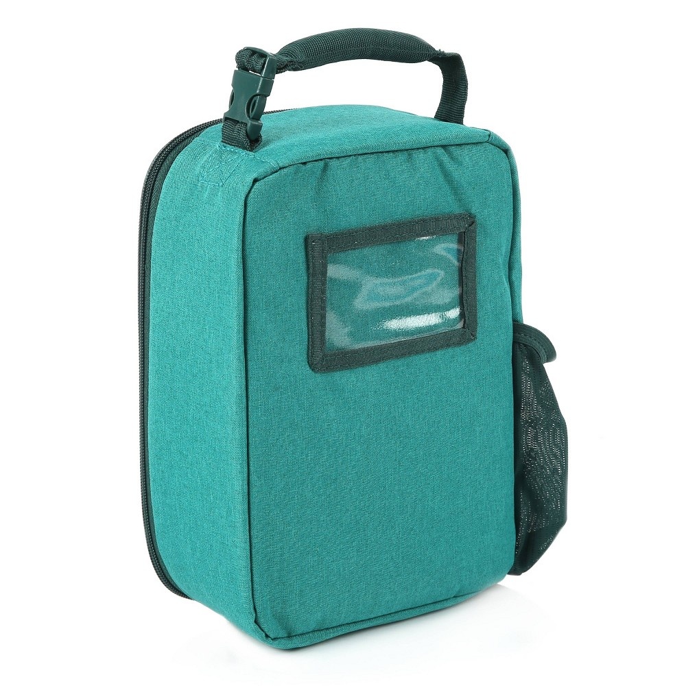 slide 6 of 6, Fulton Bag Co. Upright Lunch Bag - Teal Blue, 1 ct