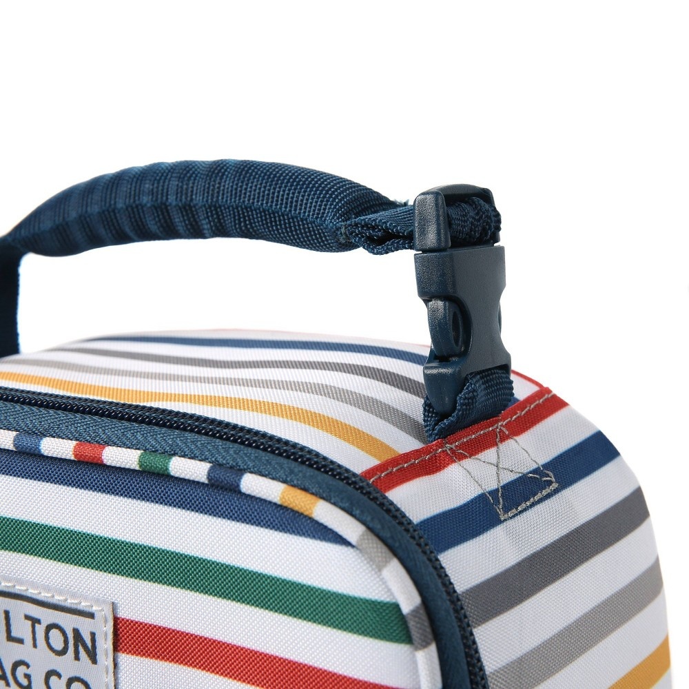 slide 4 of 8, Fulton Bag Co. Upright Lunch Bag - Retro Stripe, 1 ct