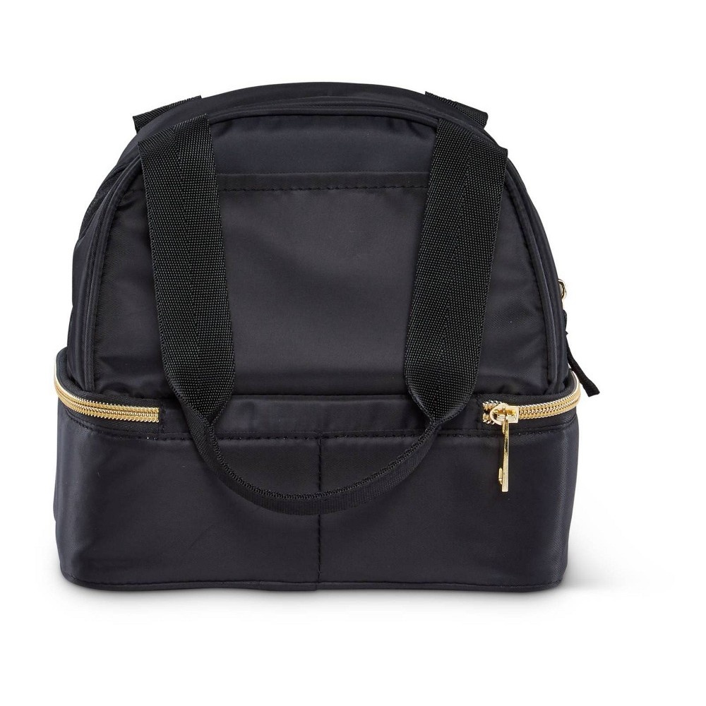 slide 7 of 11, Igloo Sport Luxe Mini Dual Compartment Lunch Bag - Black/Gold, 1 ct