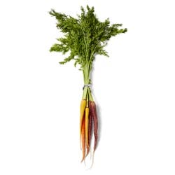 Organic Rainbow Carrots, Bunch