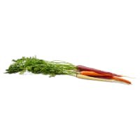 slide 3 of 5, Organic Rainbow Carrots, bunch, 1 ct
