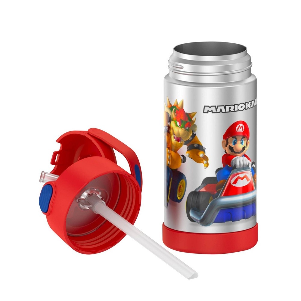 Thermos Funtainer Super Mario Bro 12 Ounce Stainless Steel Kids
