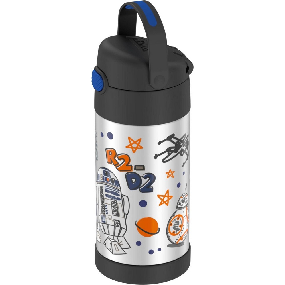 slide 4 of 9, Thermos Star Wars FUNtainer Water Bottle with Bail Handle - Black, 12 oz