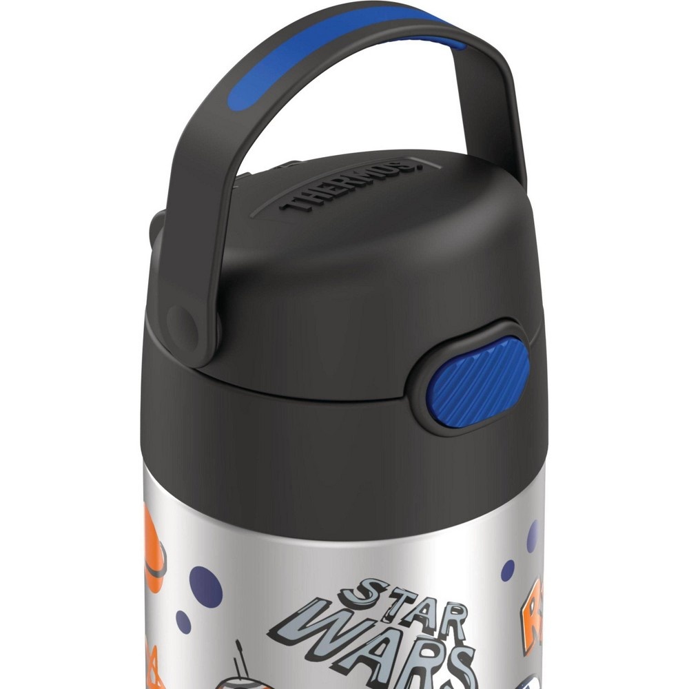 slide 5 of 9, Thermos Star Wars FUNtainer Water Bottle with Bail Handle - Black, 12 oz