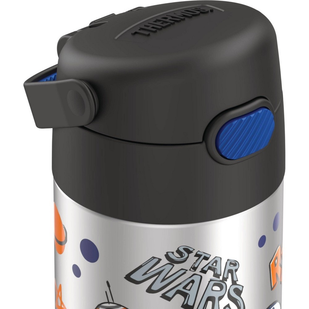 slide 6 of 9, Thermos Star Wars FUNtainer Water Bottle with Bail Handle - Black, 12 oz