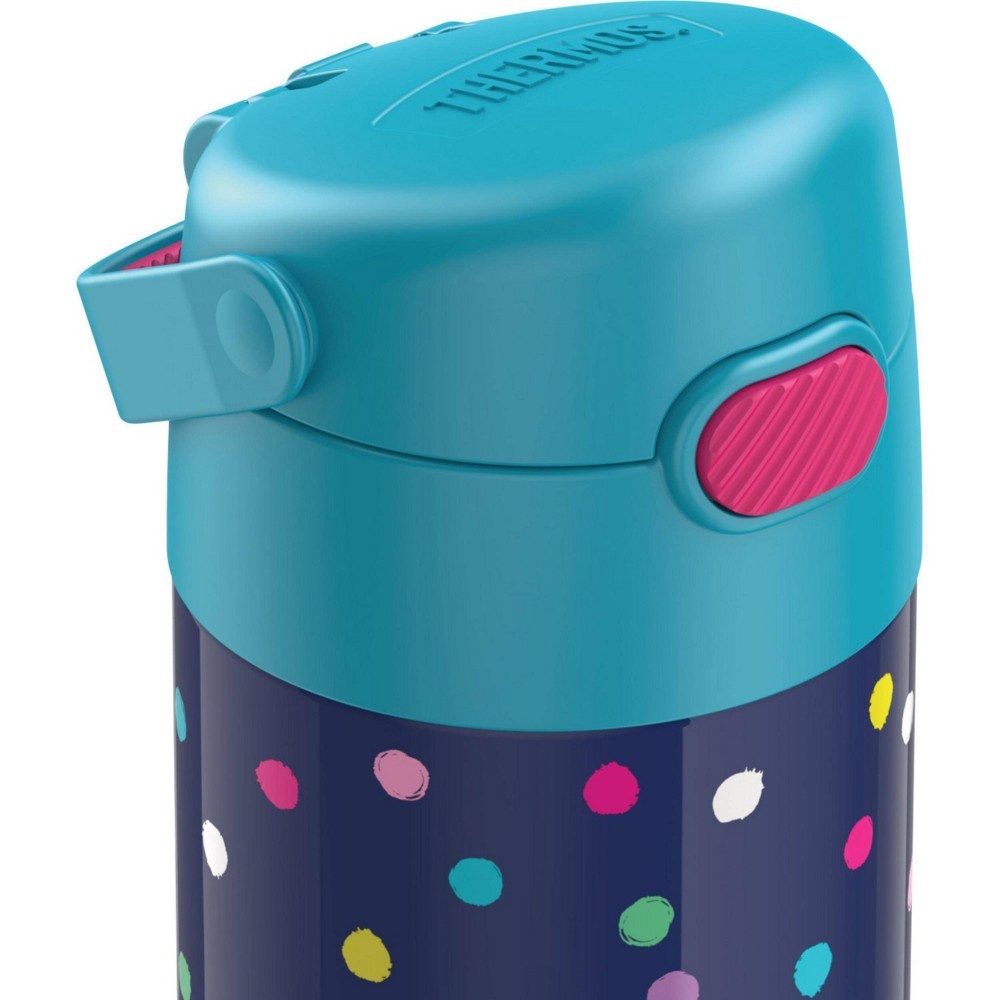 Thermos 12oz Funtainer Water Bottle With Bail Handle - Navy Baby
