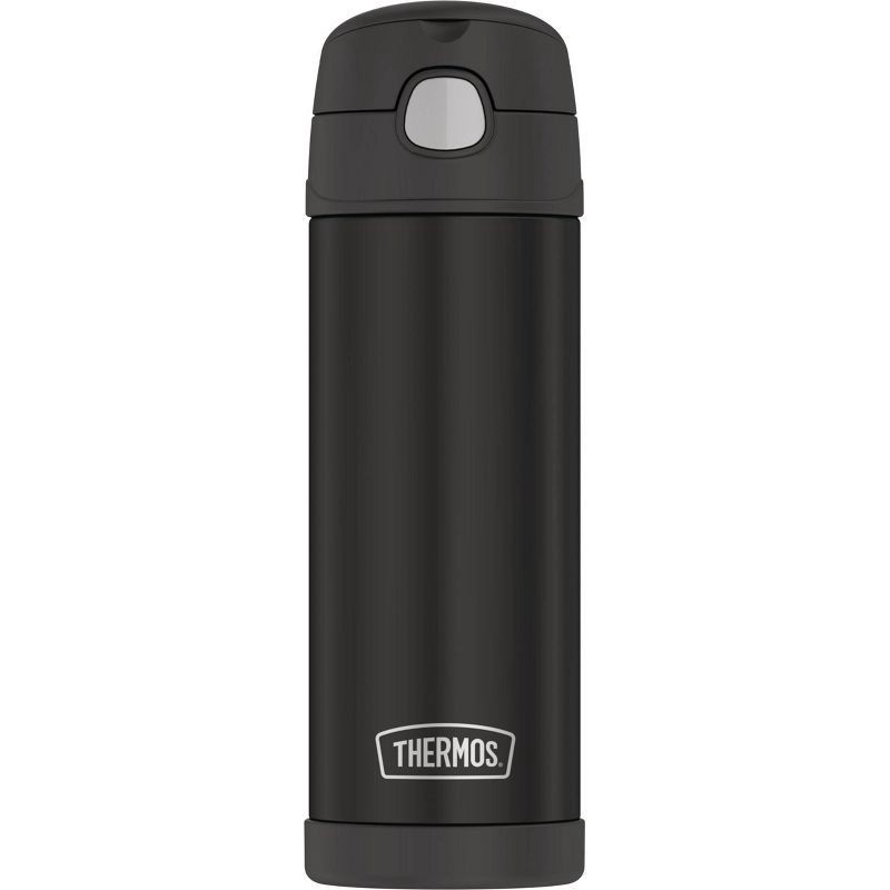 slide 1 of 1, Thermos 16oz FUNtainer Water Bottle - Matte Black, 16 oz