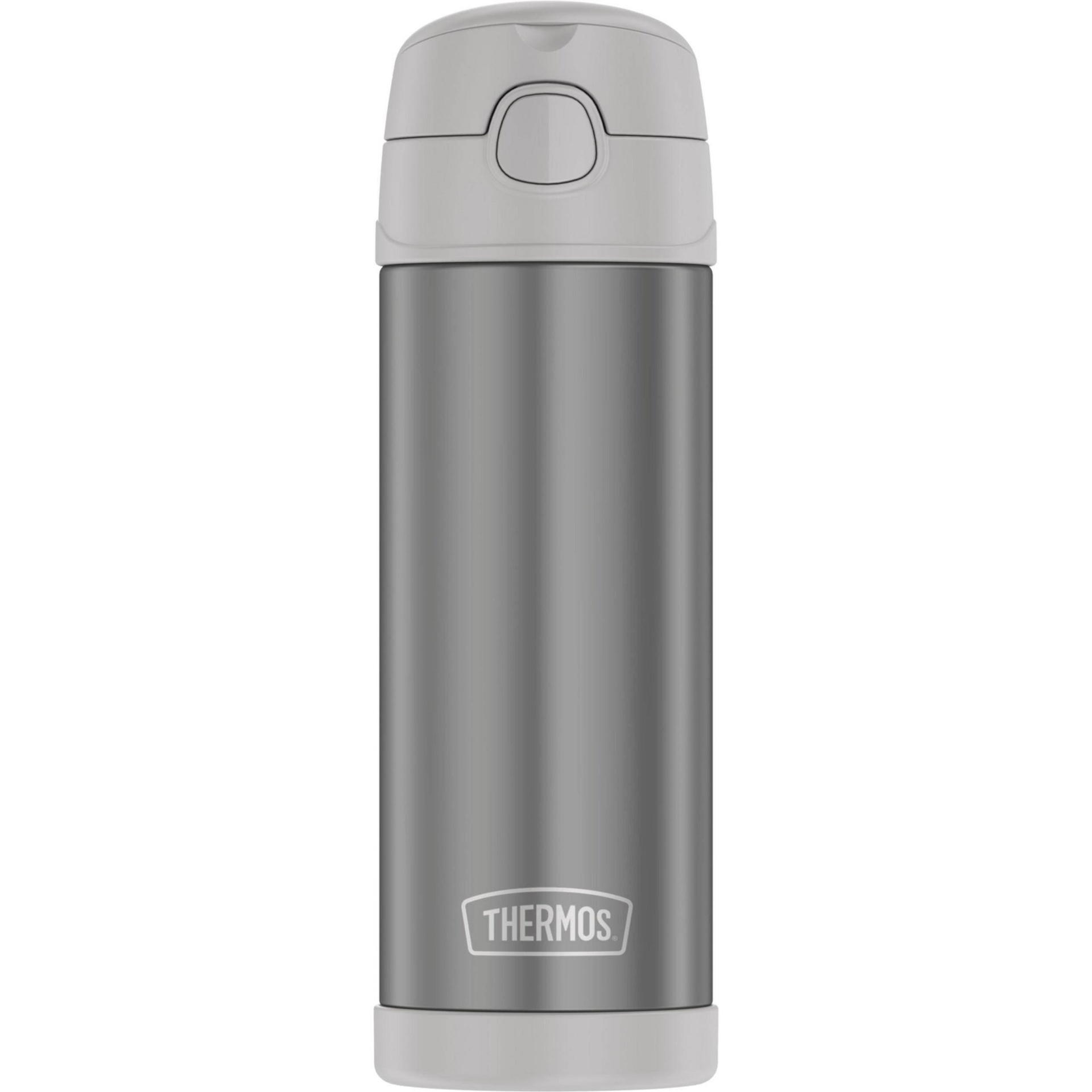 slide 1 of 5, Thermos 16oz FUNtainer Water Bottle - Gray, 1 ct