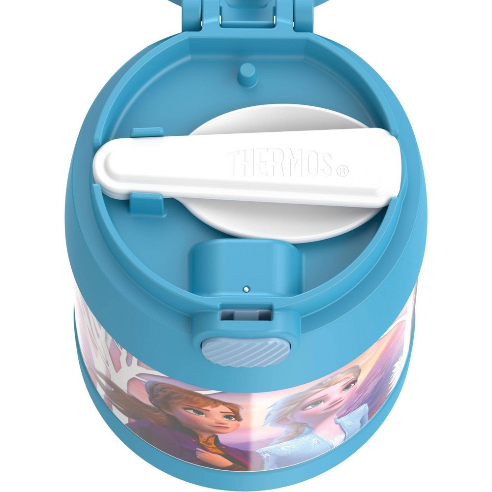 Thermos Frozen 2 FUNtainer Food Jar with Spoon - Blue 10 oz