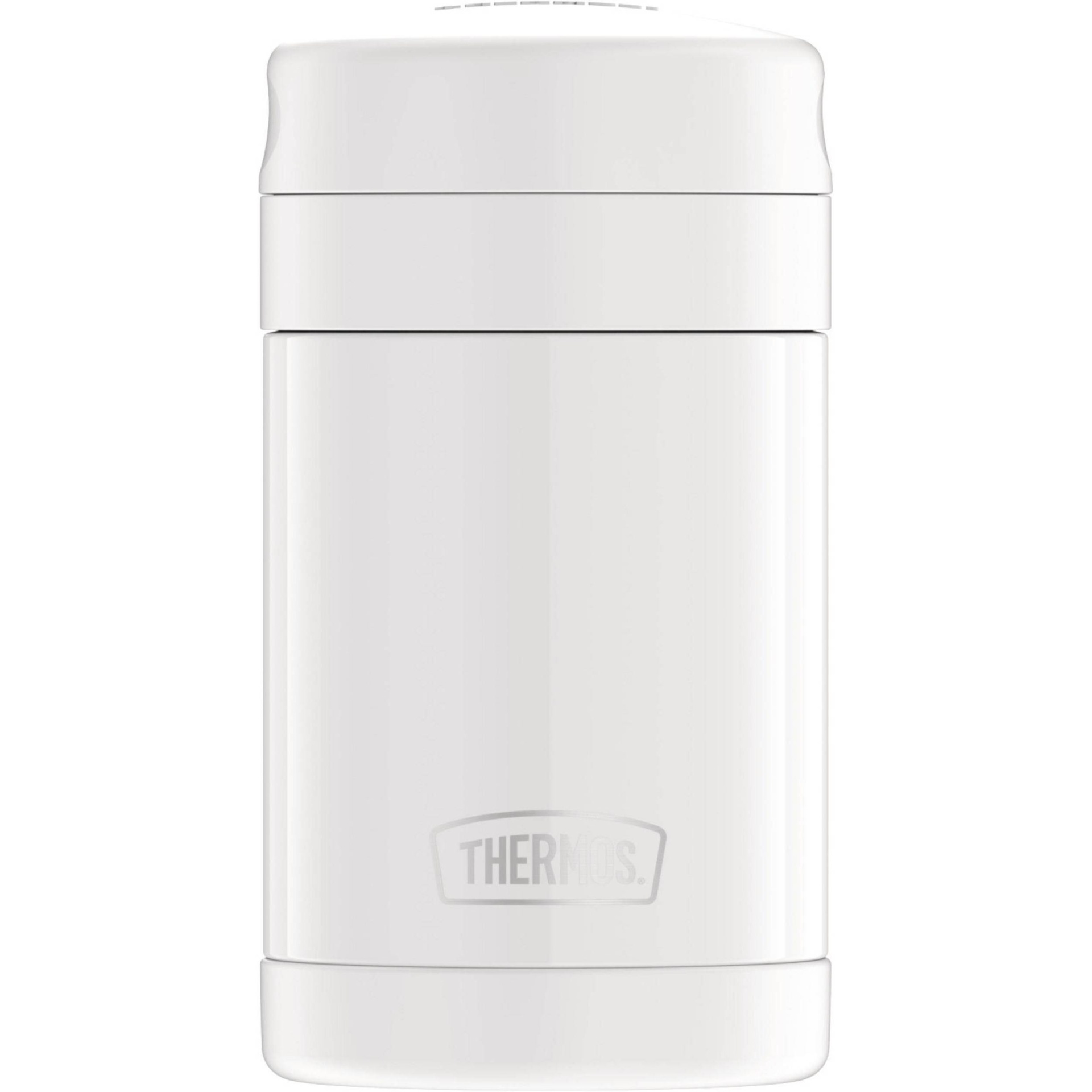 slide 1 of 9, Thermos FUNtainer Food Jar - Gloss White, 16 oz