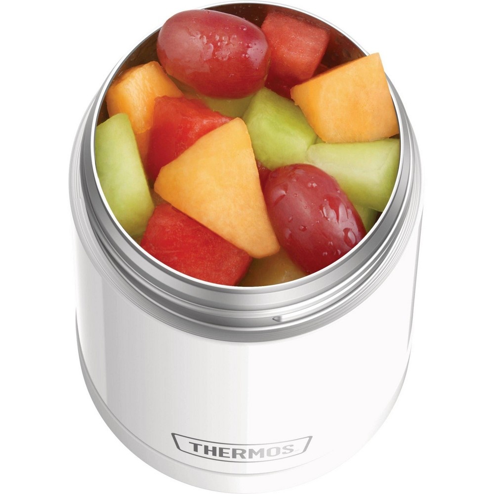 slide 2 of 9, Thermos FUNtainer Food Jar - Gloss White, 16 oz