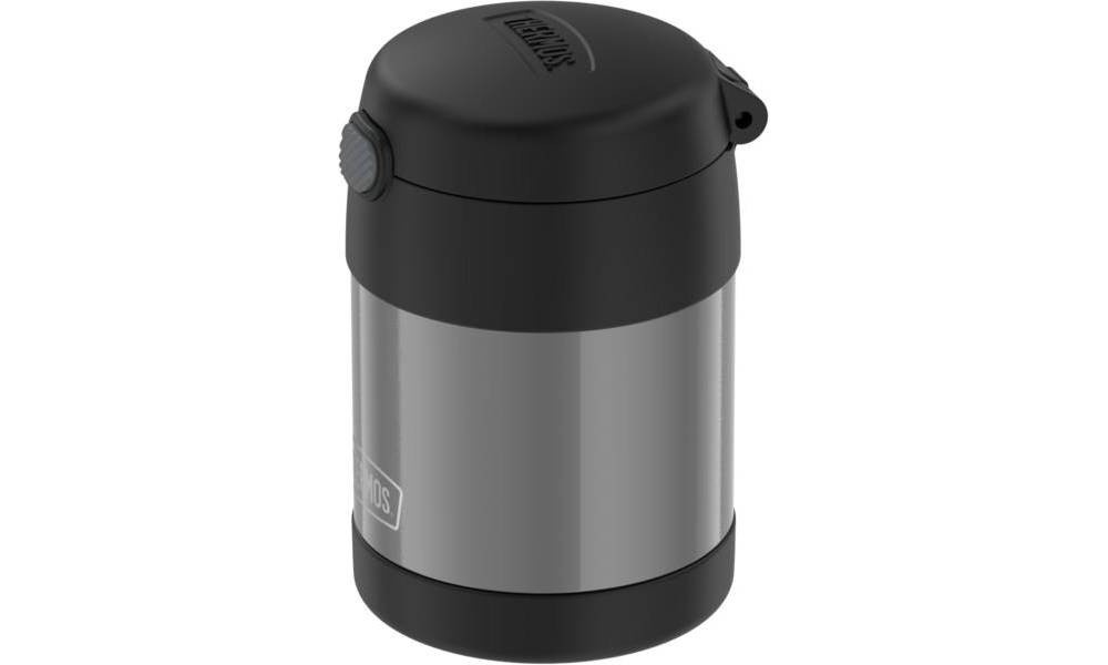 slide 4 of 11, Thermos FUNtainer Food Jar with Spoon - Charcoal, 10 oz