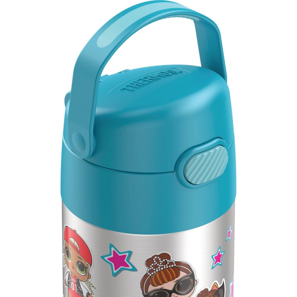 slide 5 of 9, Thermos L.O.L. Surprise! Remix FUNtainer Water Bottle with Bail Handle - Blue, 12 oz