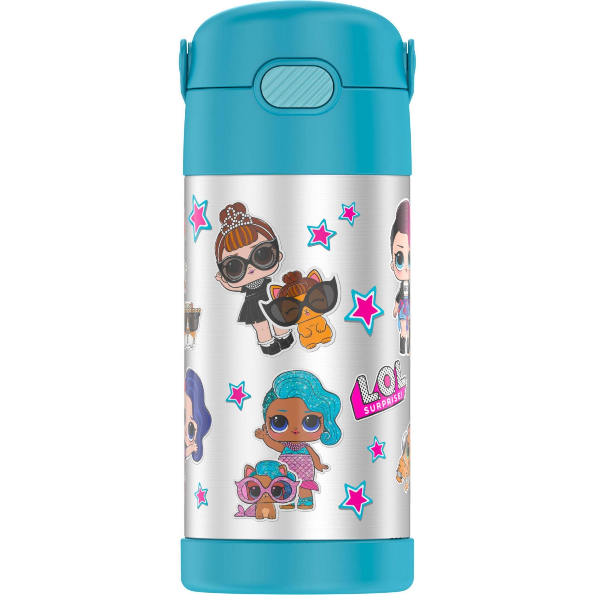 LOL Surprise Dolls Portraits Thermos Funtainer 12 Ounce Bottle