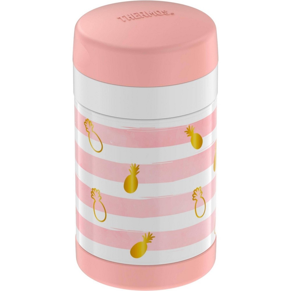 slide 7 of 9, Thermos FUNtainer Food Jar - Pineapple Stripes, 16 oz