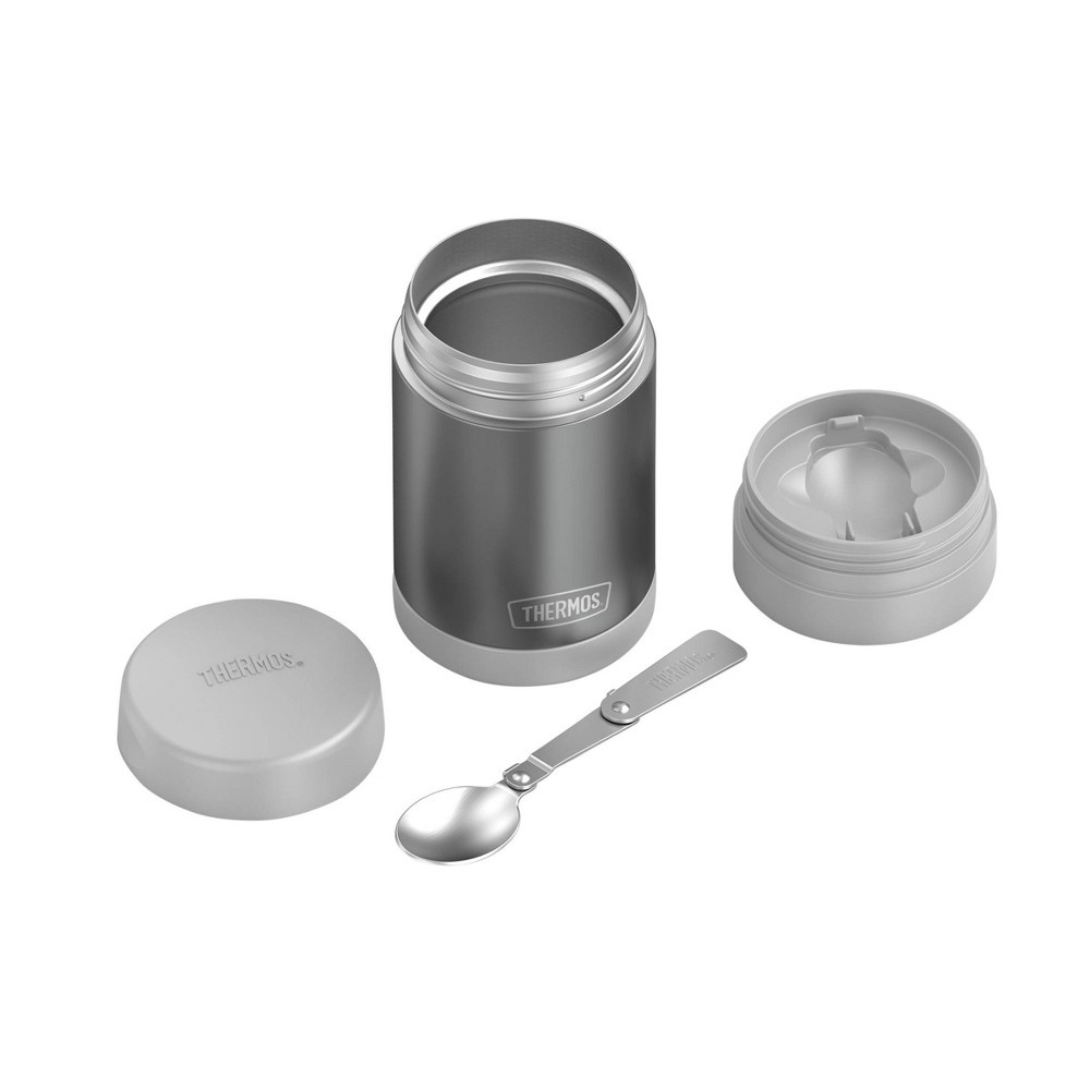 slide 6 of 10, Thermos FUNtainer Food Jar - Gray, 16 oz